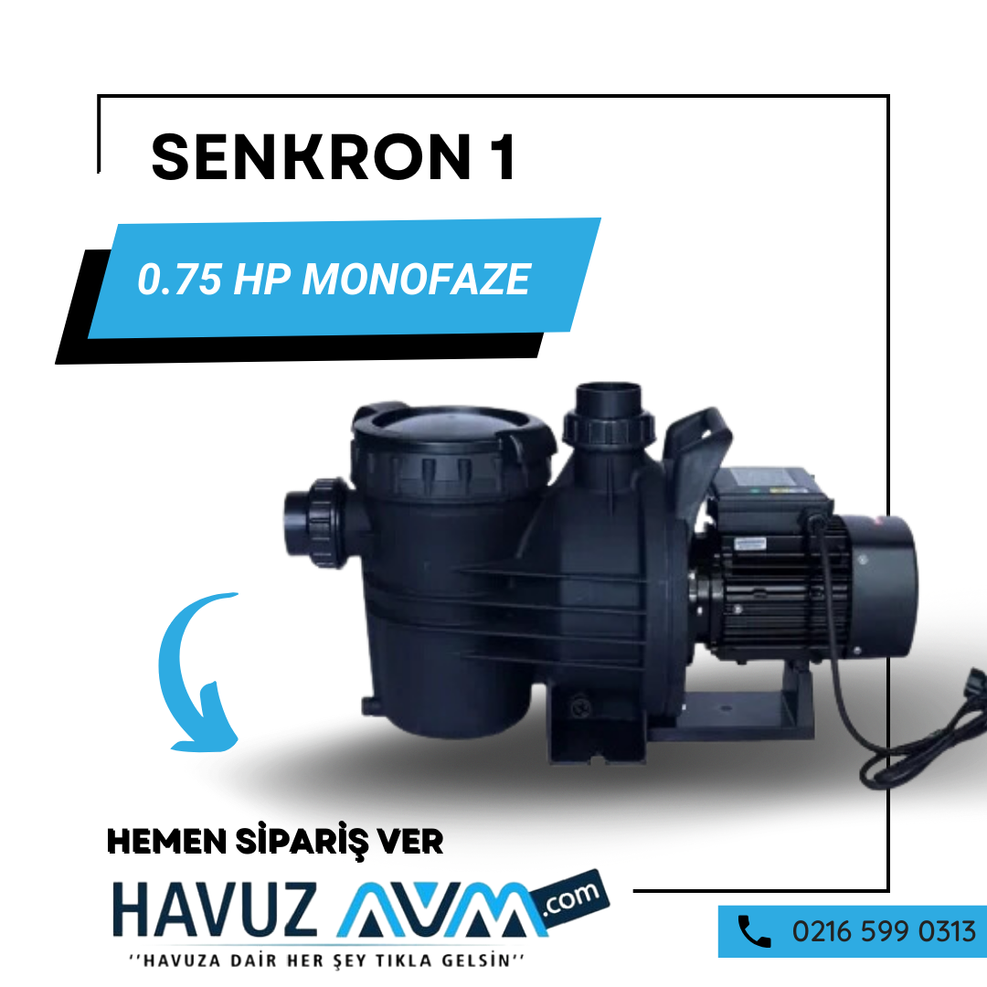 SENKRON1 0.75 HP MONOFAZE